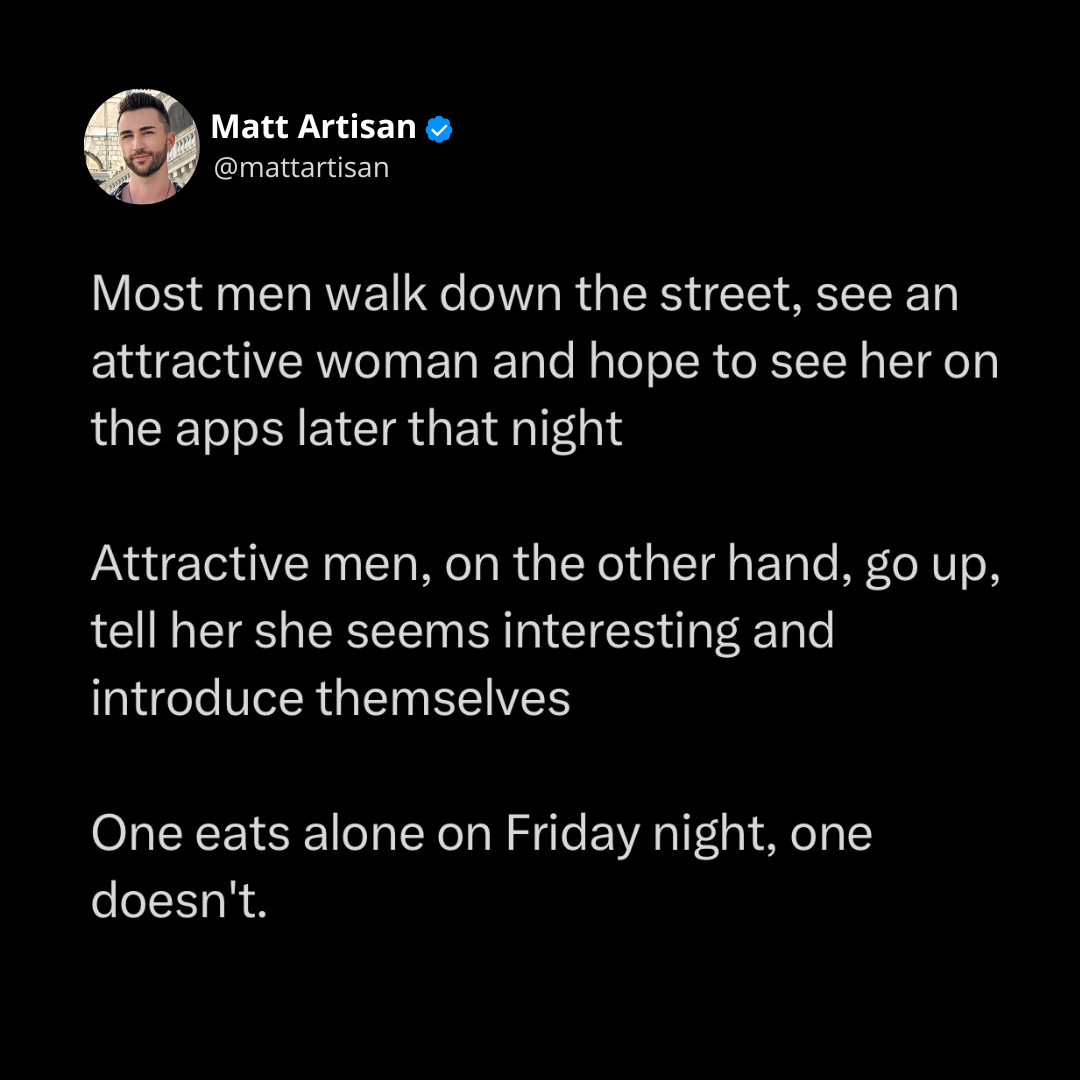@Matt Artisan #1 Dating Coach