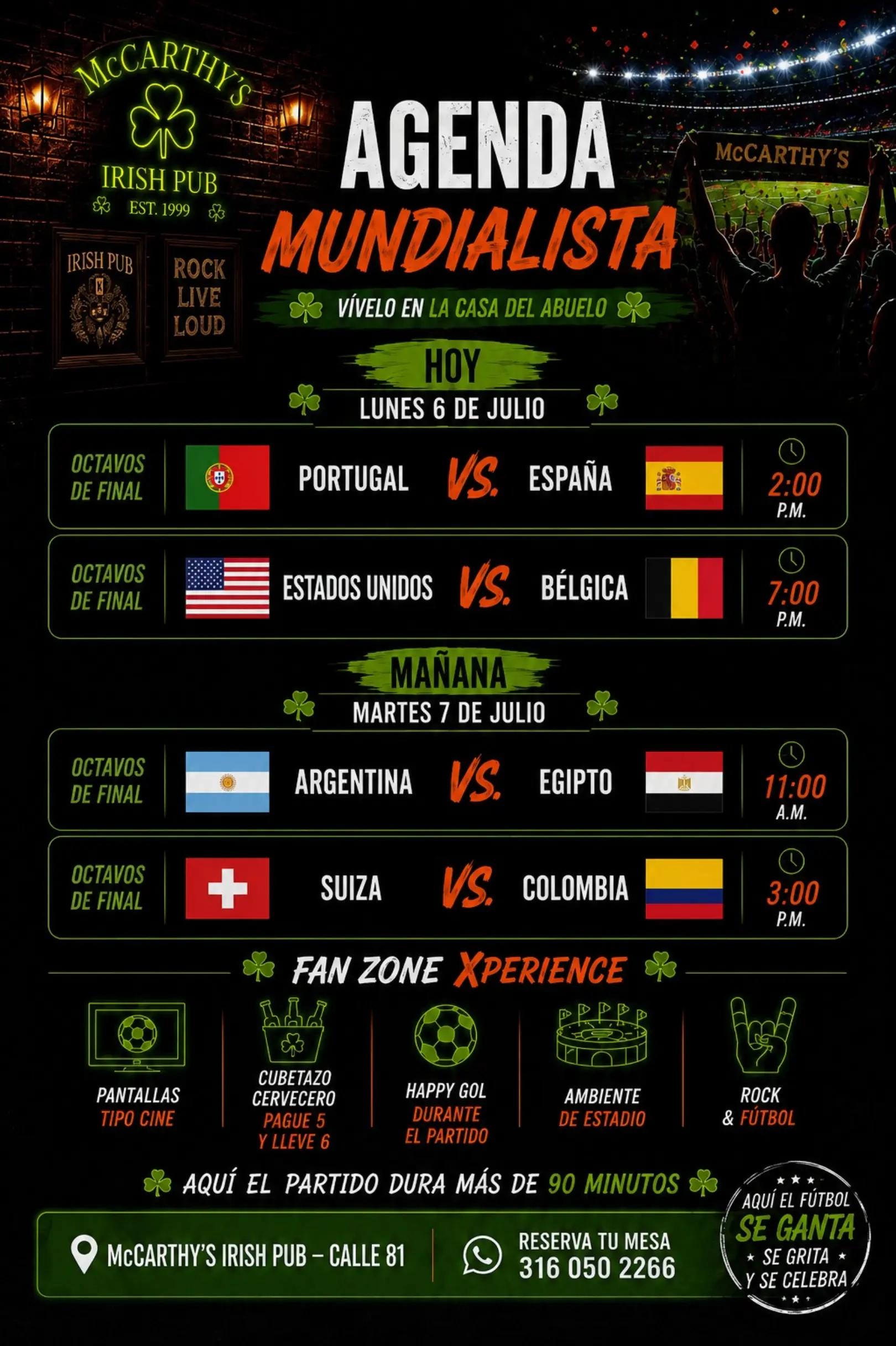 @McCarthy's Colombia