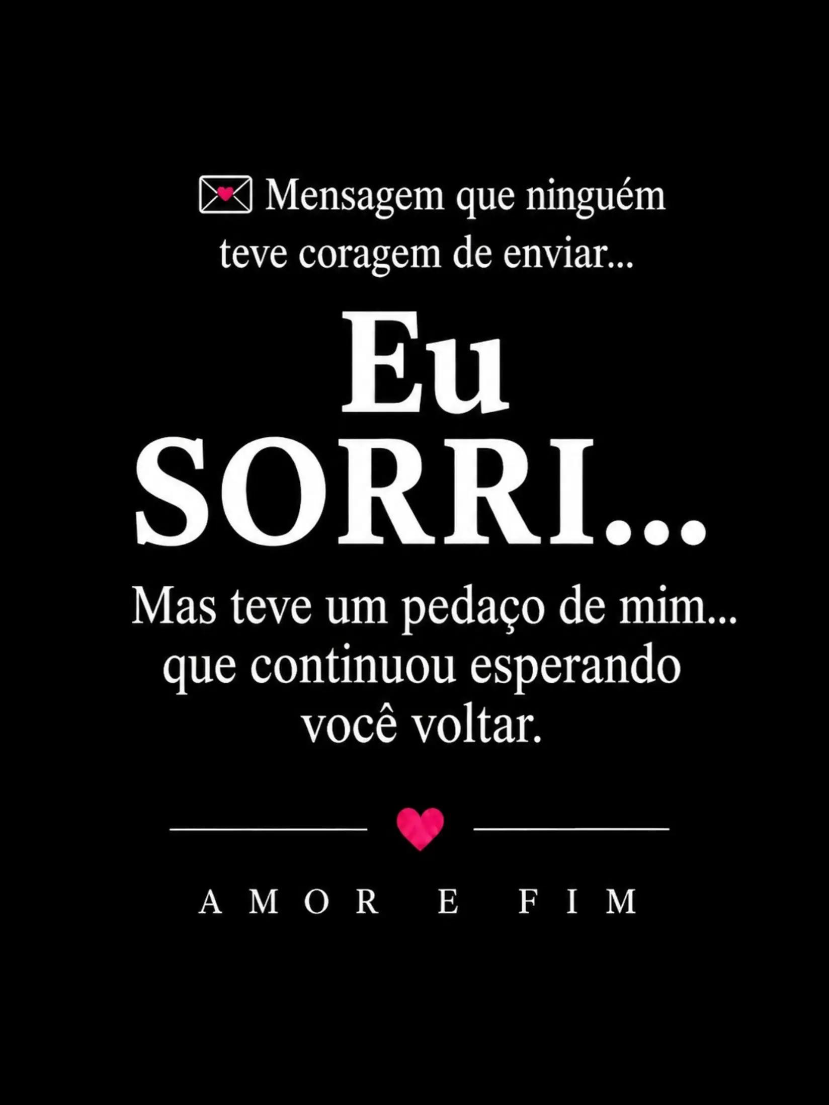 @AMOR E Fim