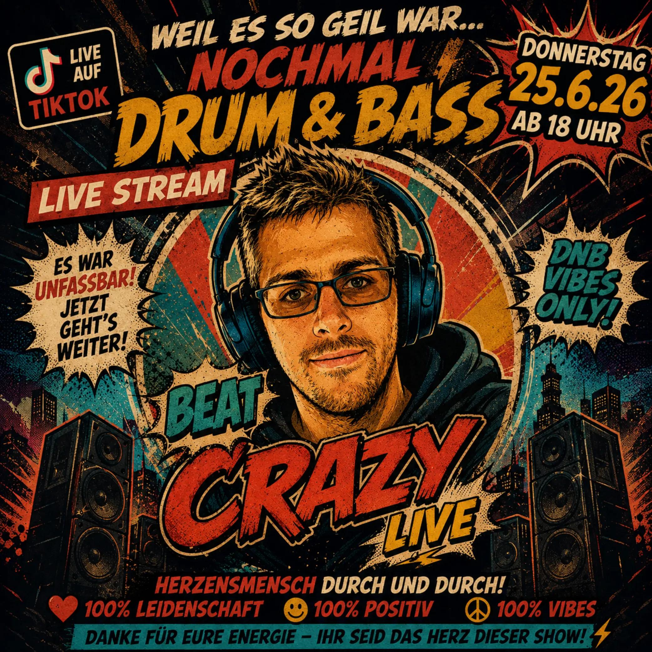 @Beat Crazy LIVE🔥🔥🎧🎧🖤🖤