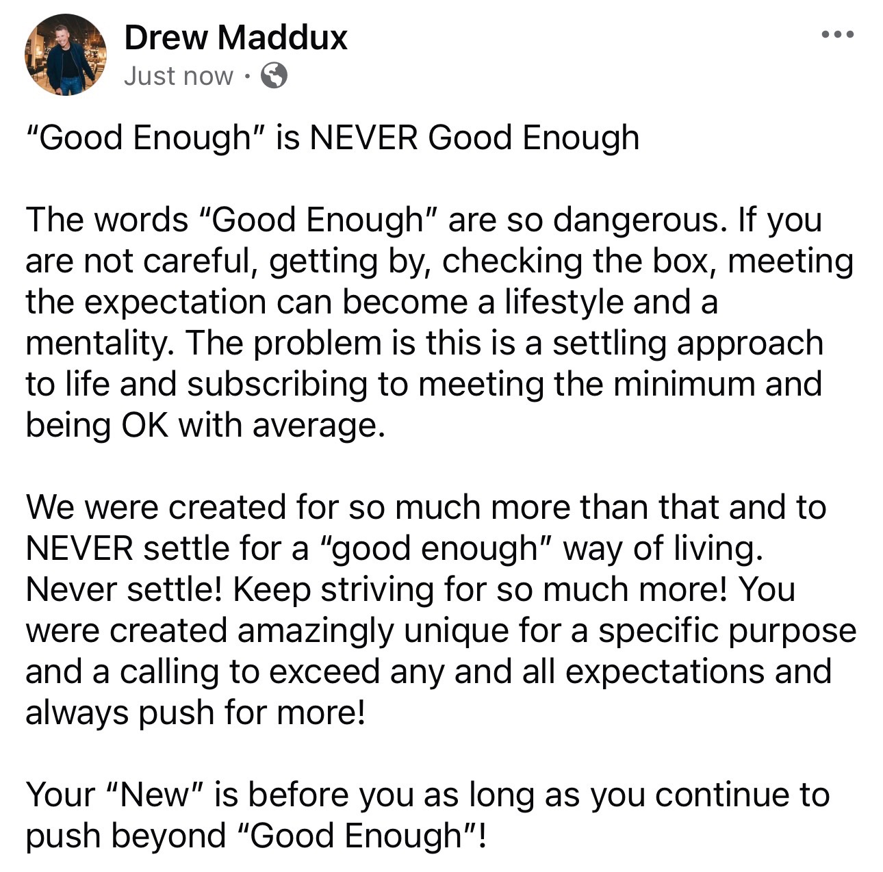 @Drew Maddux
