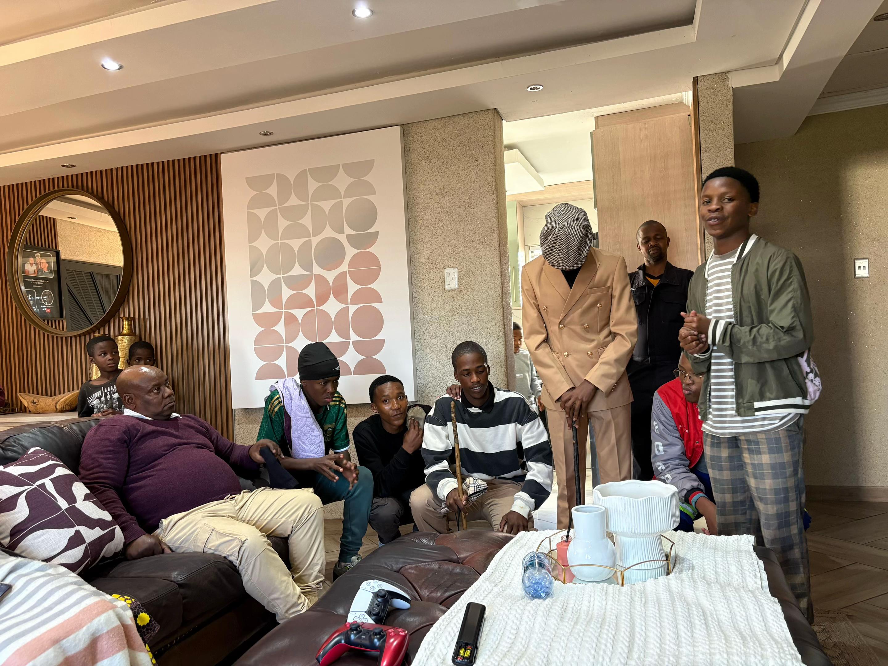 @Prayers with Unathi Sinxoto