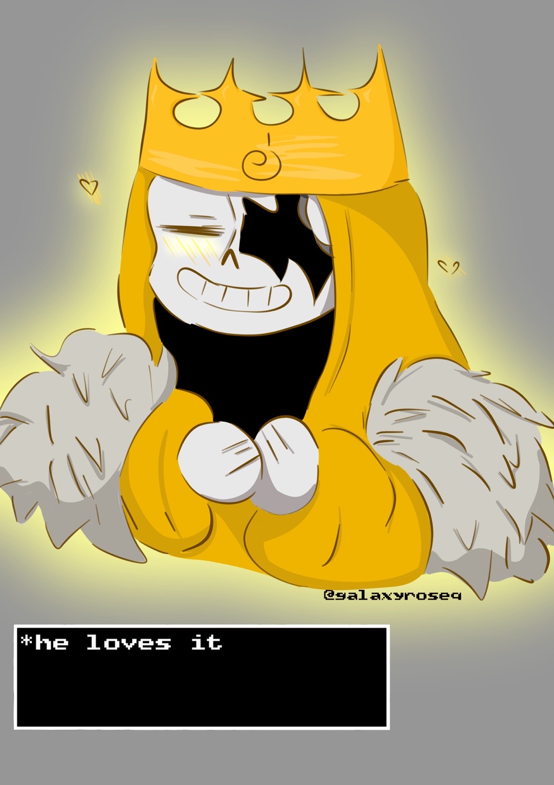 @King in yellow sans