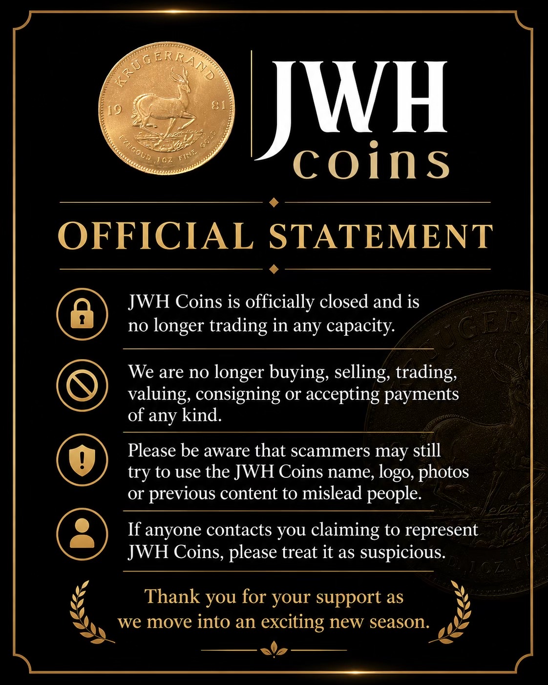 @JWH Coins