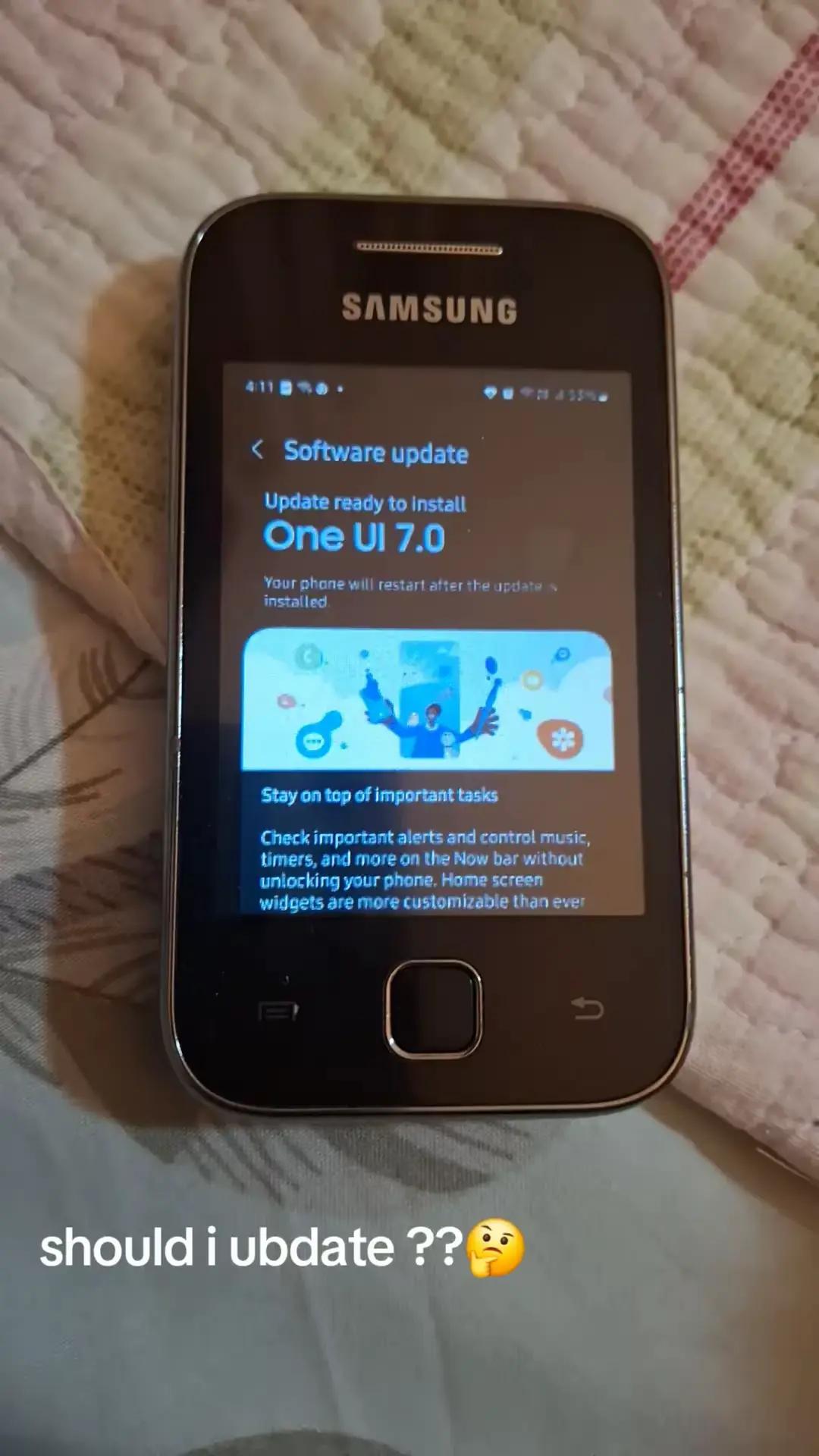 @Joe tech (galaxy A35 hype)