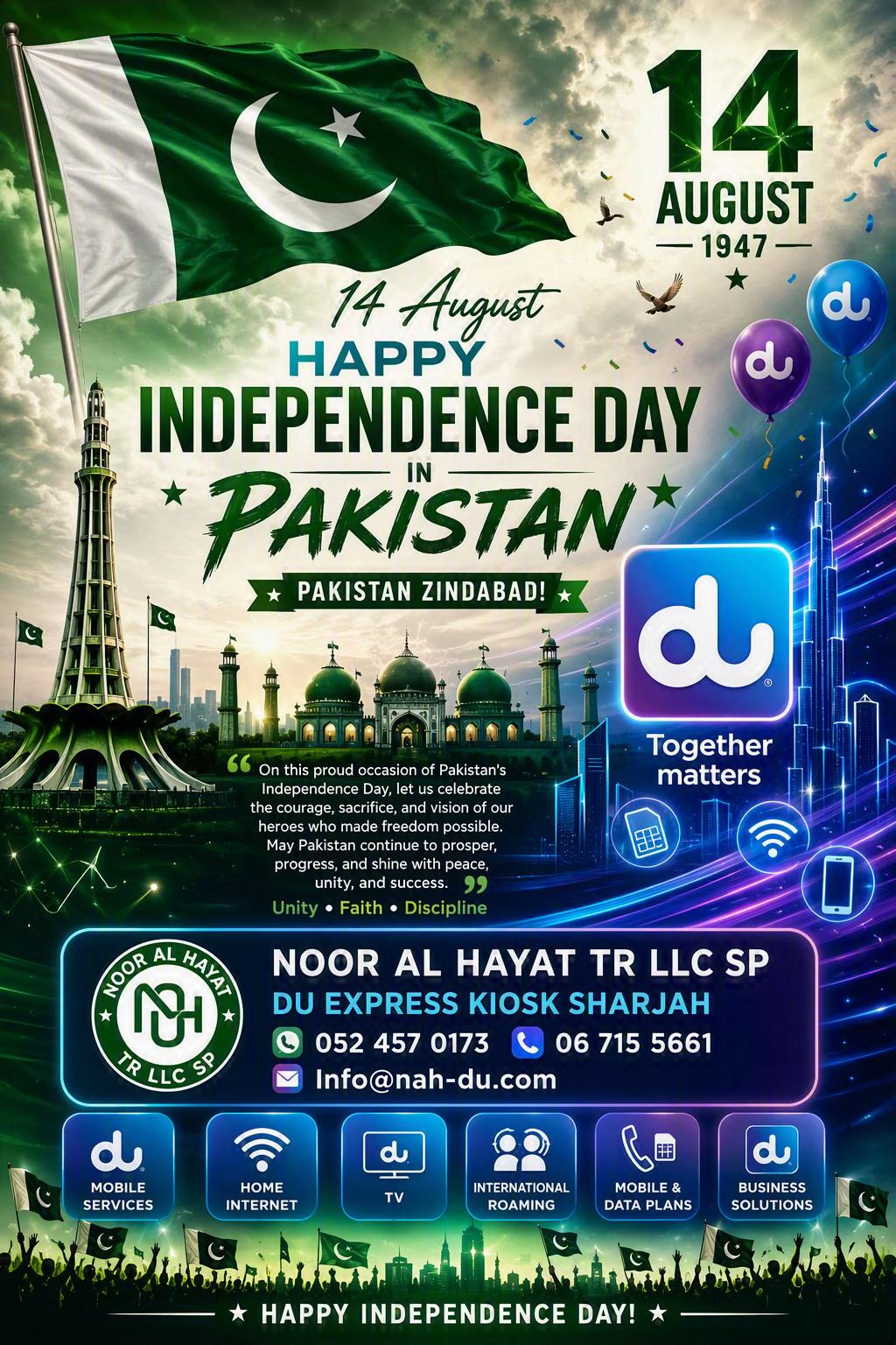 @WAQAR || Du INTERNET PROVIDERs