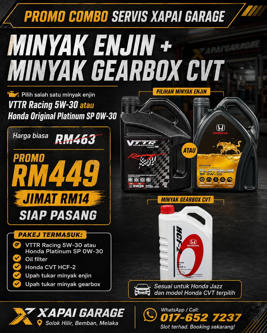 @Xapai garage