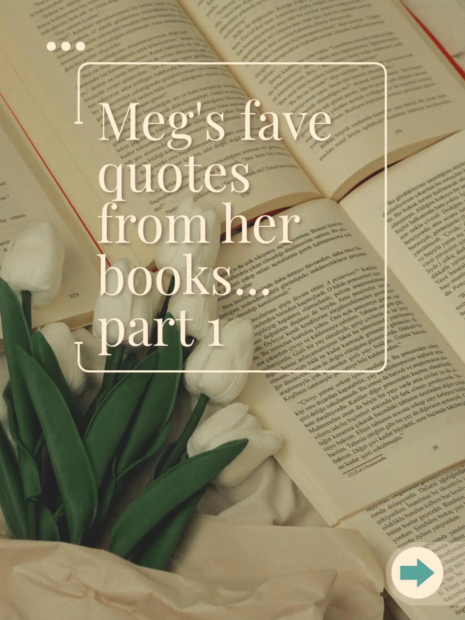 @Meg Owen ✍️📚🧡