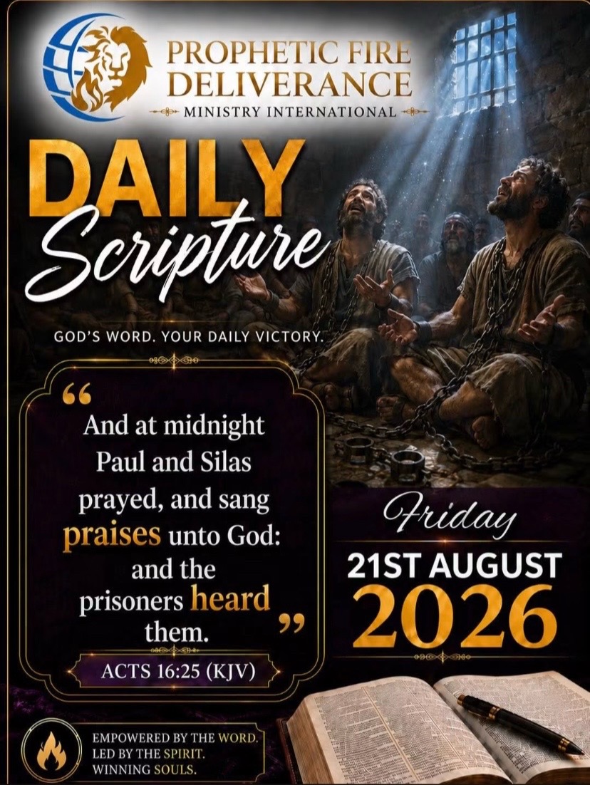 @Prophetic Fire Deliverance M.I
