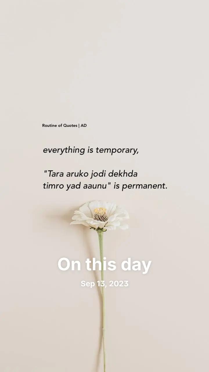 @Routine of Quotes