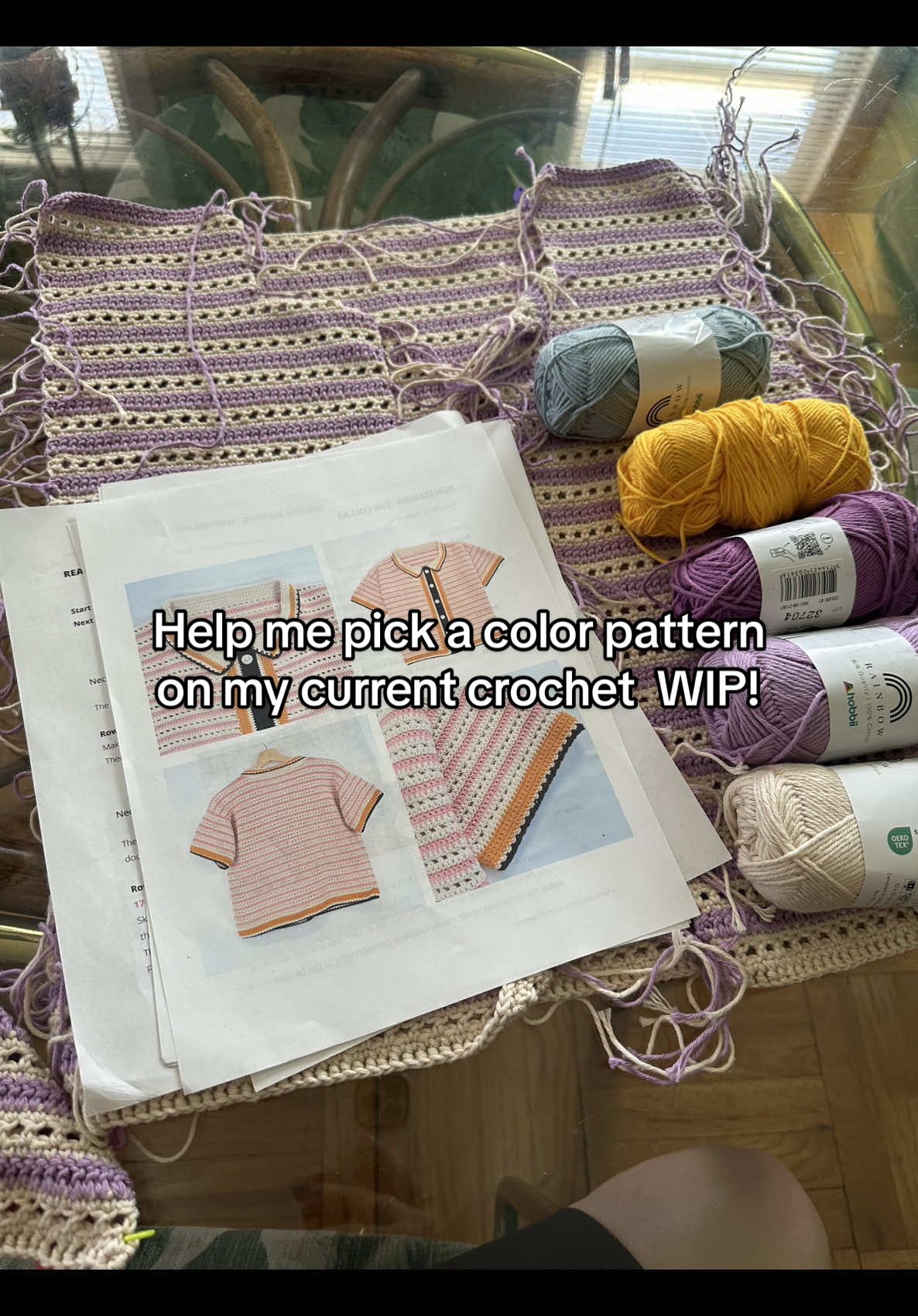 @rosamapose 🧶