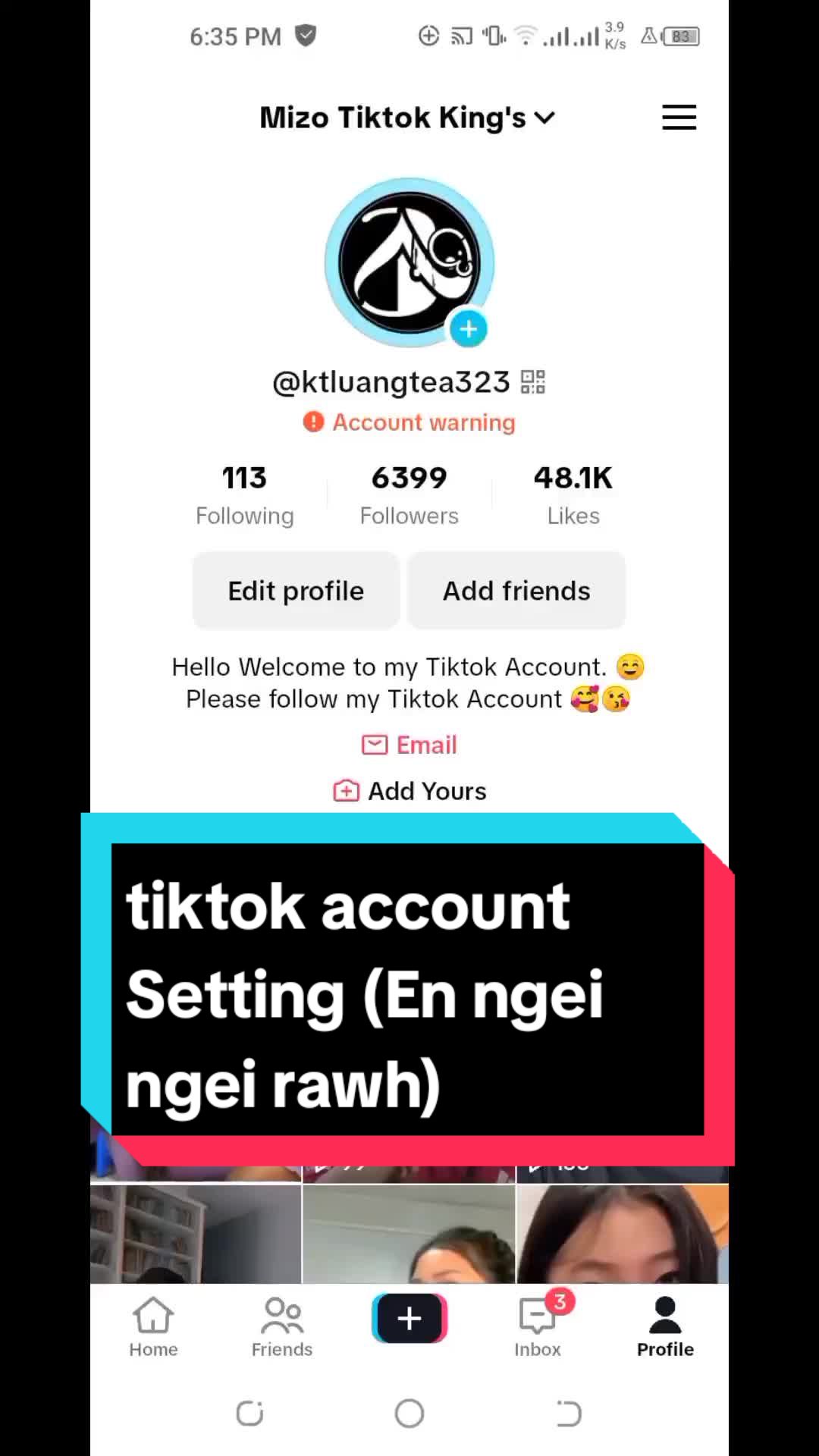 @Mizo Tiktok King's