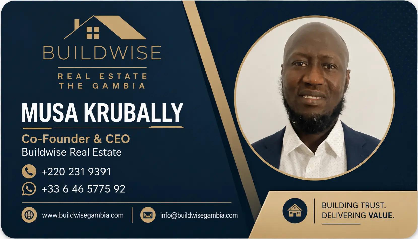 @BUILDWISE REAL ESTATE, GAMBIA