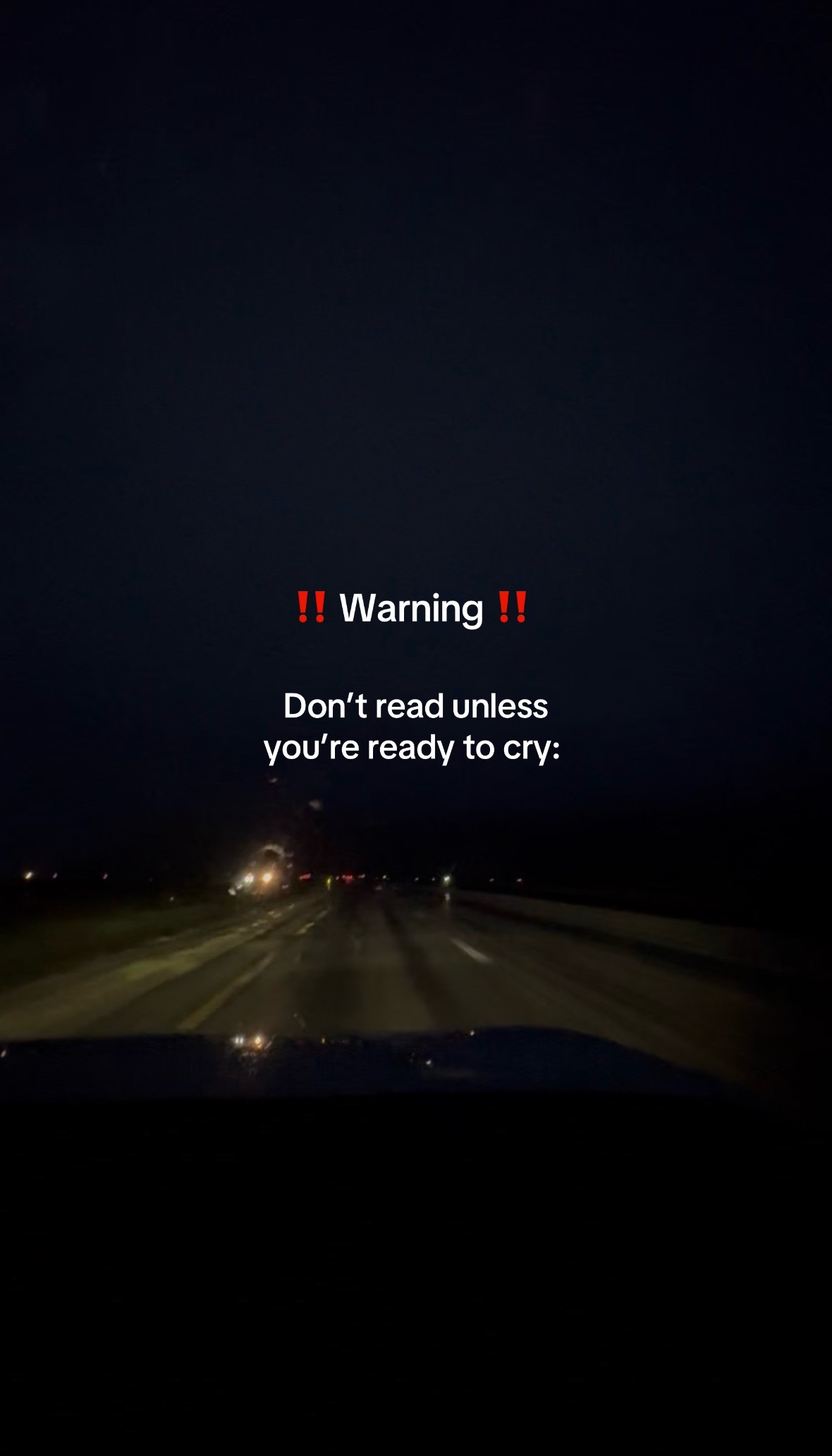 @Night Drive Feelings