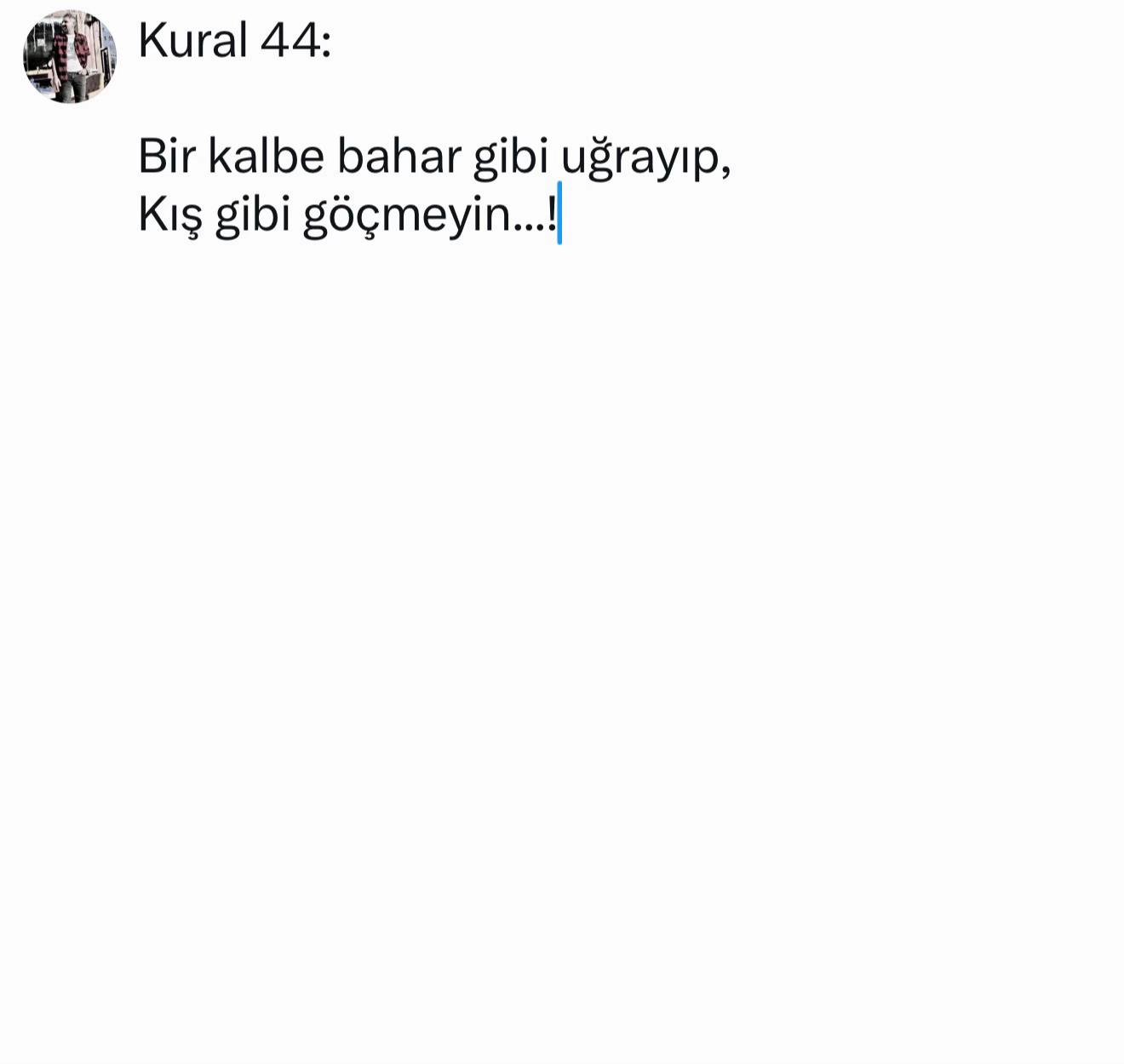 @Kalabalık yalnız
