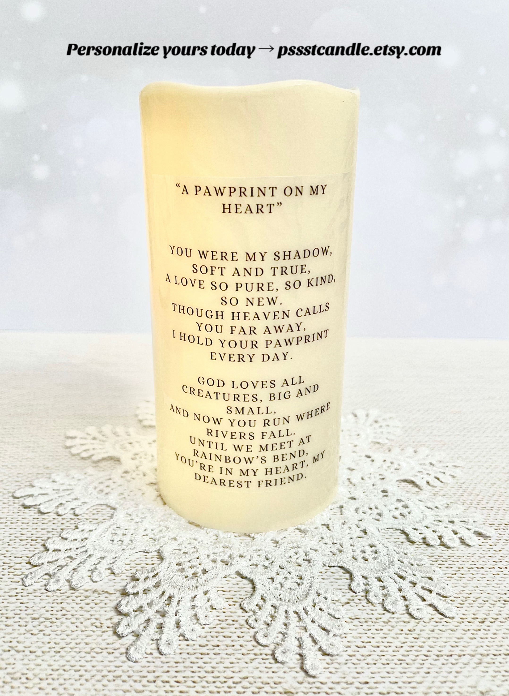 @Pssst Candle