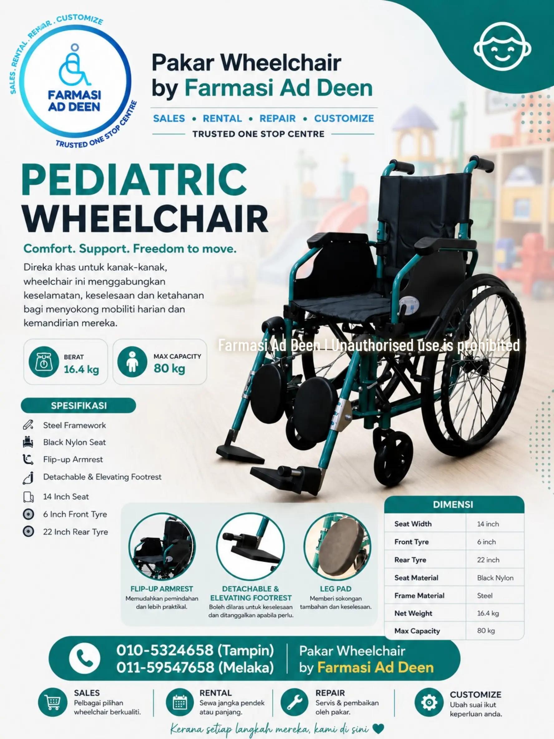@Pakar Wheelchair @ Ad Deen