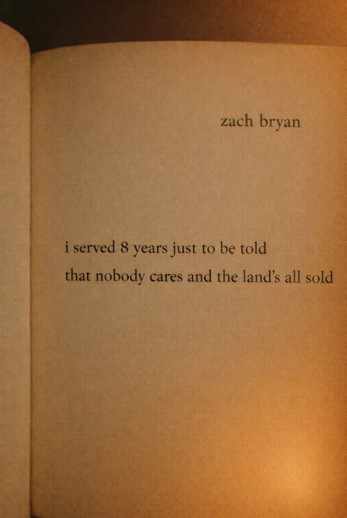 @Zach Bryan Quotes