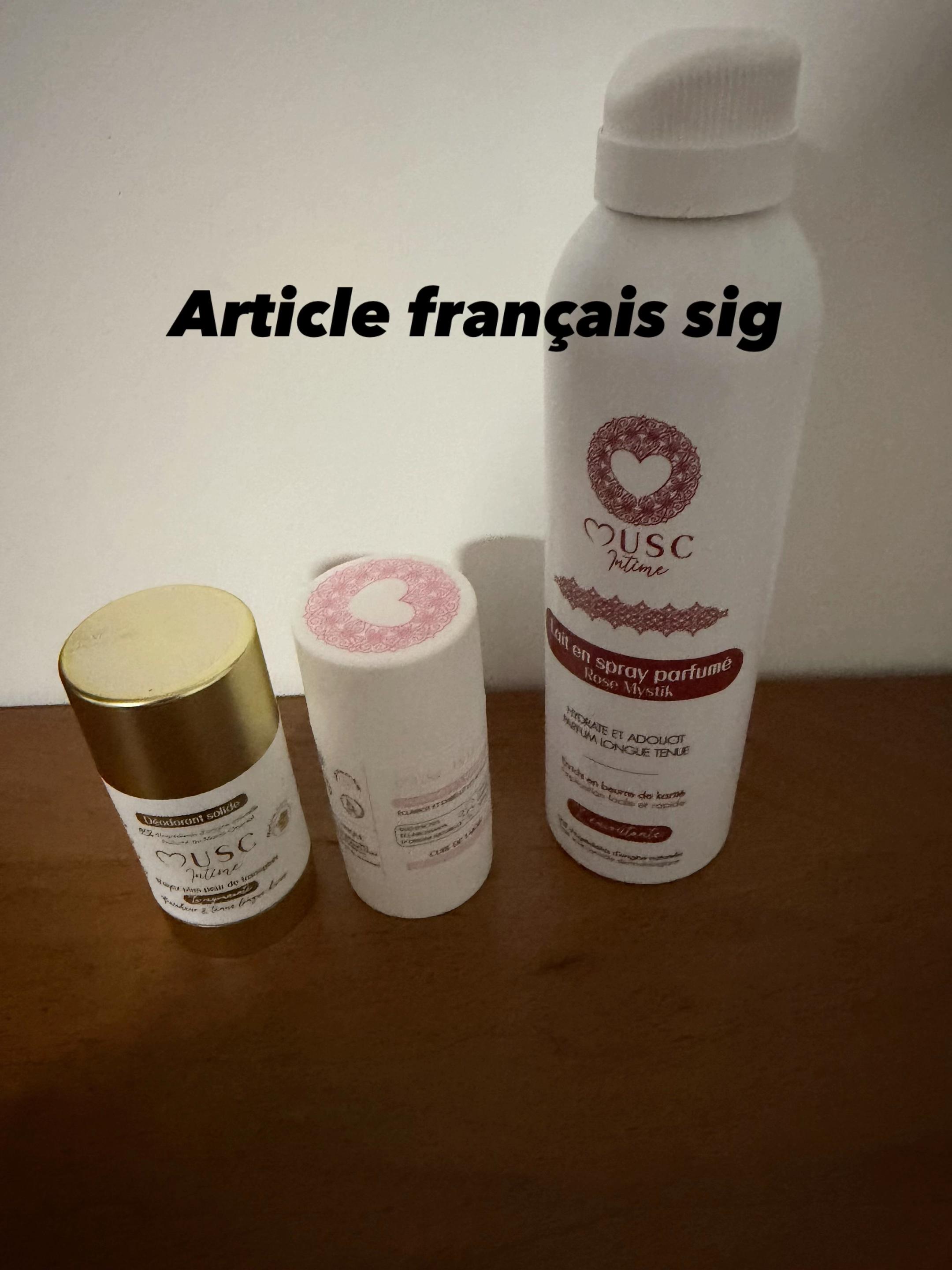@Article français sig