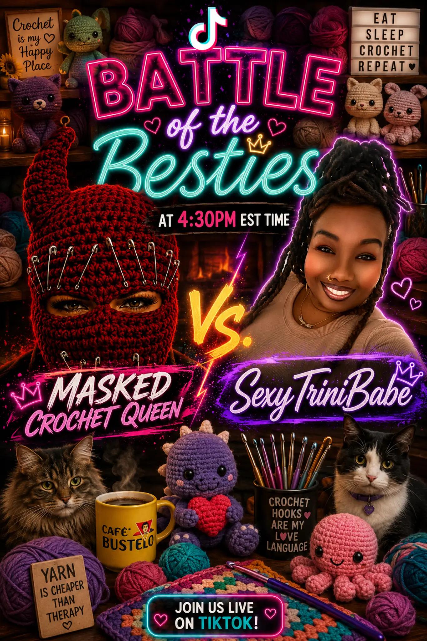 @Masked Crochet Queen 🧶🌶 🔪