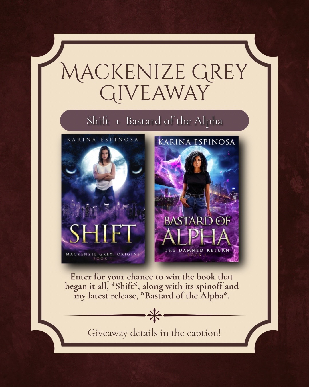 @Author Karina Espinosa