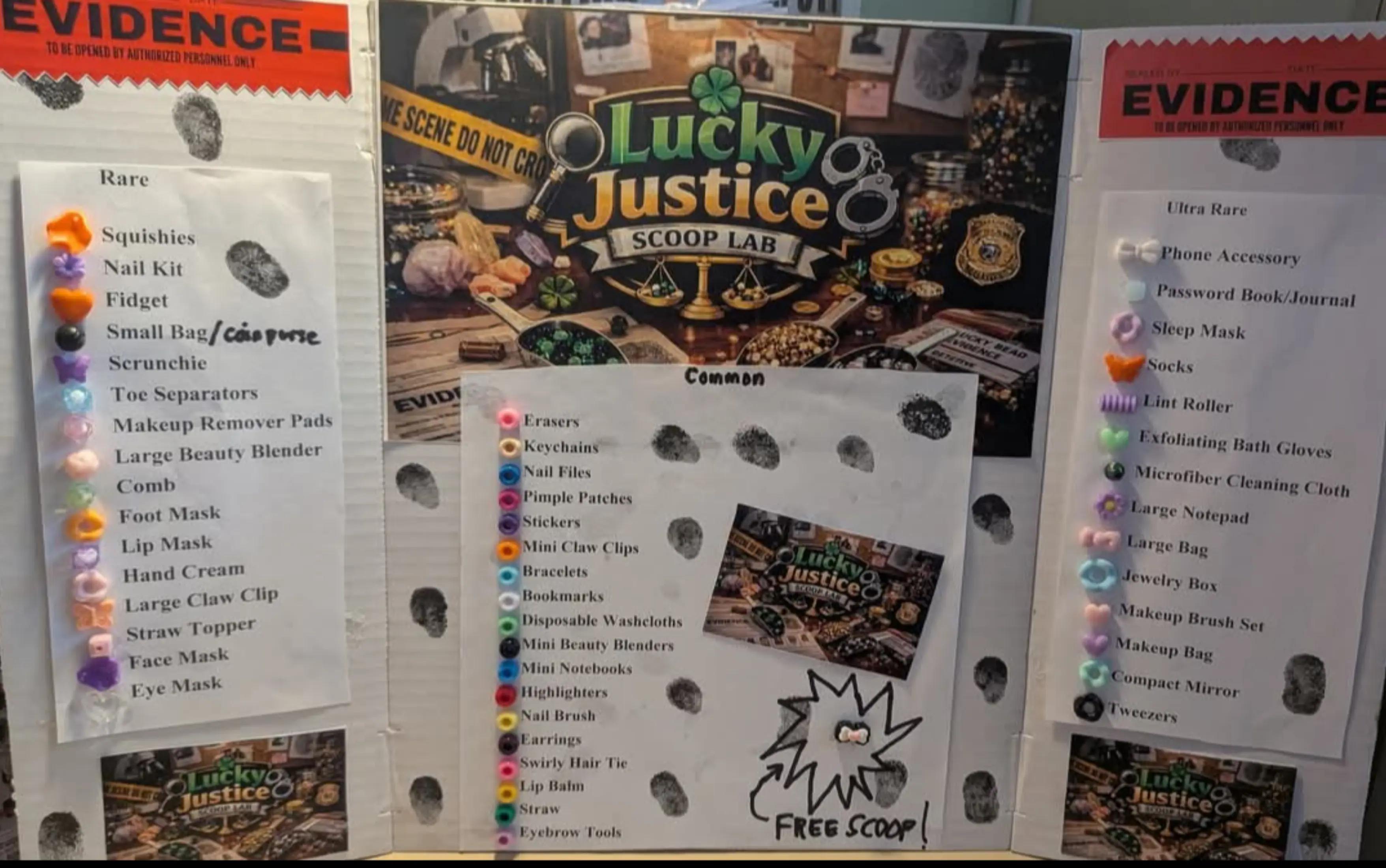 @Lucky Justice Scoop Lab