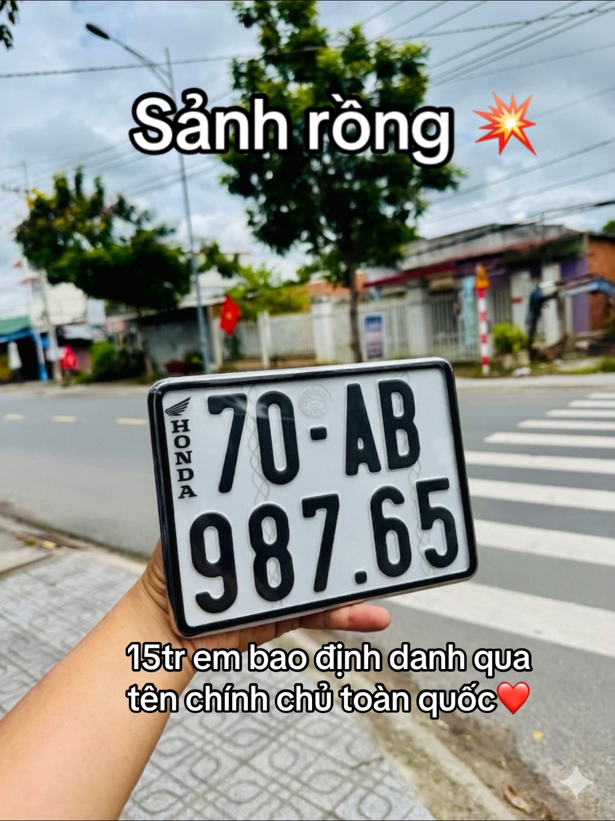@Hồ Vĩnh Hưng - Biển số đẹp 70