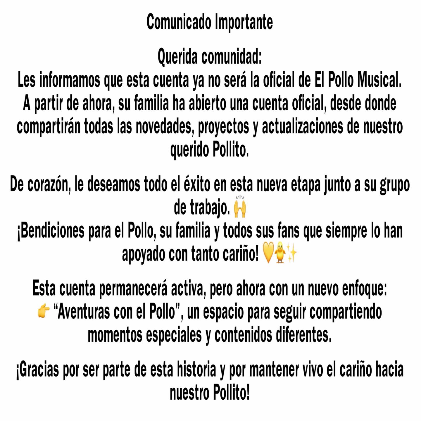 @Aventuras con el Pollo Musical