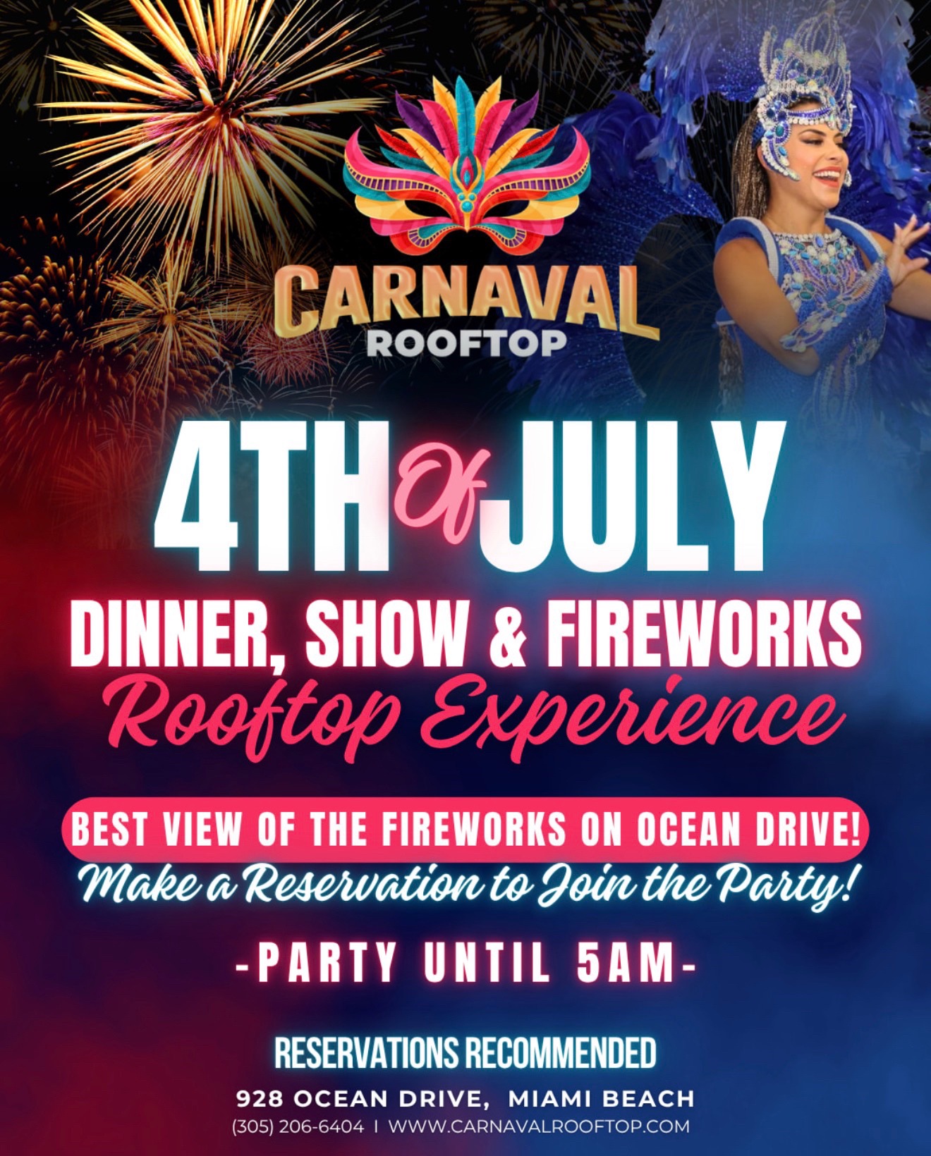 @Carnaval Rooftop Miami Beach
