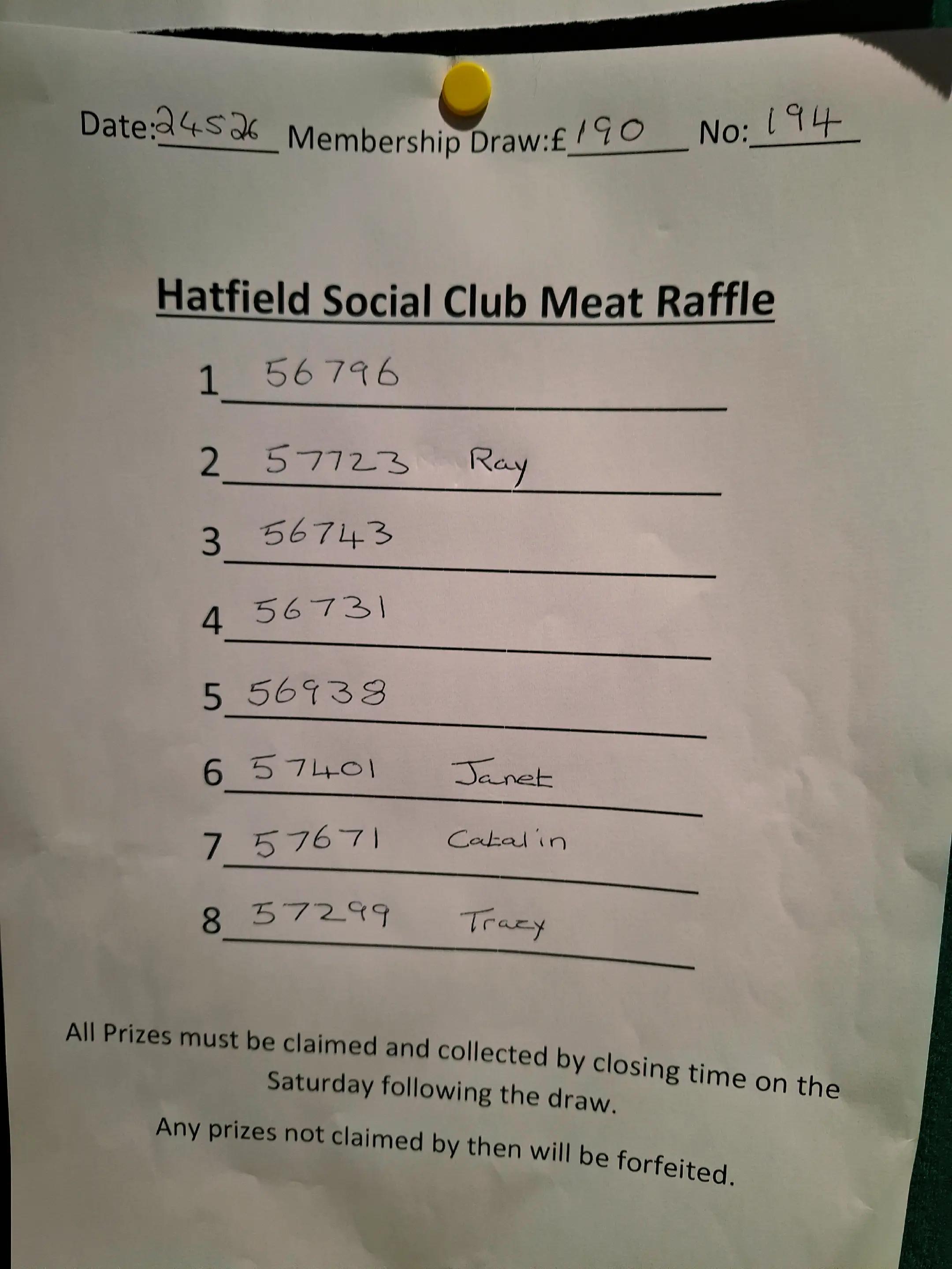 @hatfield social club