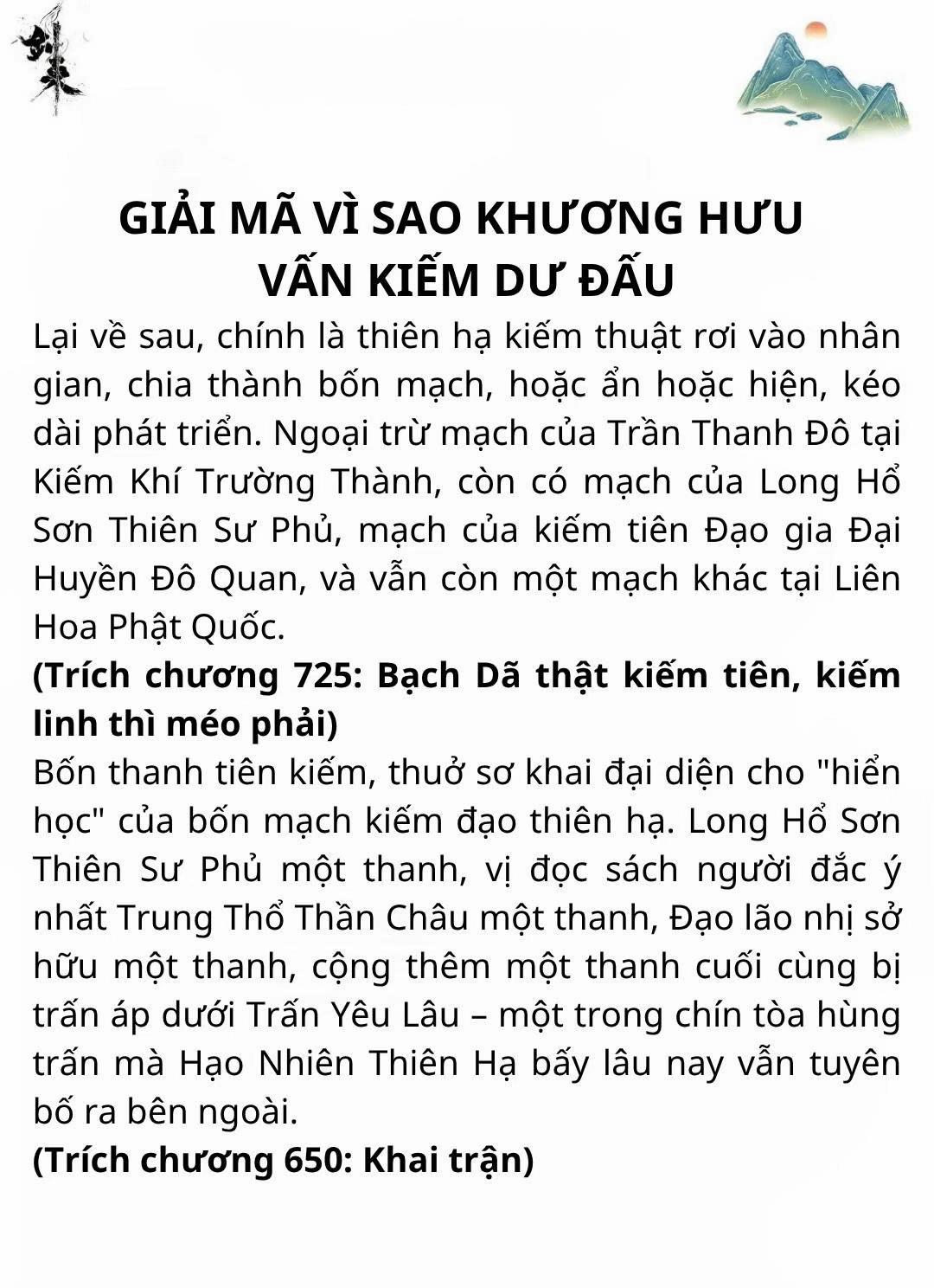 @Võ Hiệp đang tu tiên