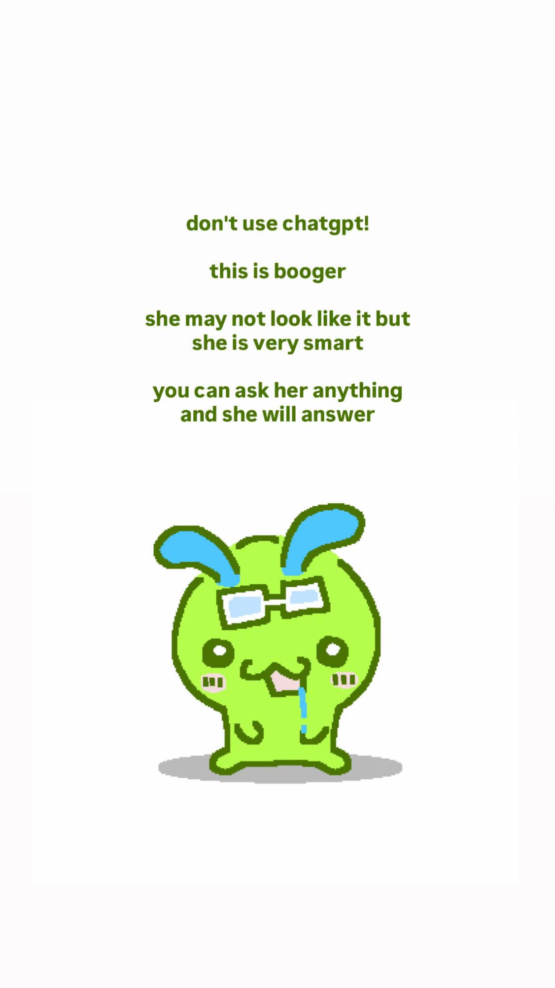 @booger