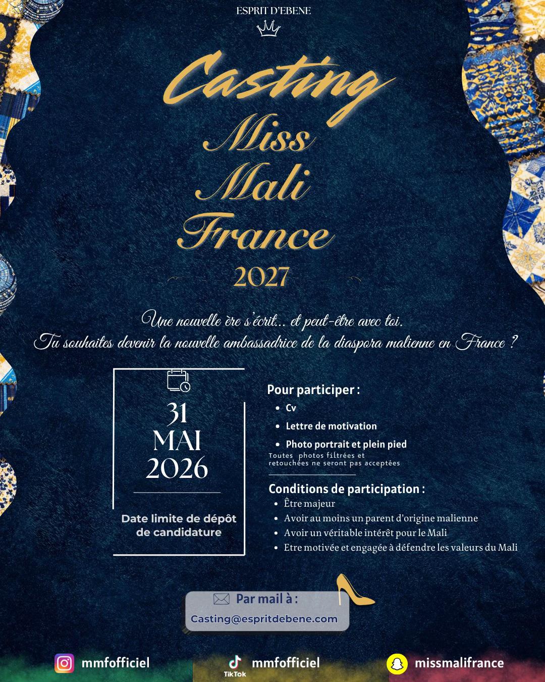 @Comité Miss Mali France 🇲🇱