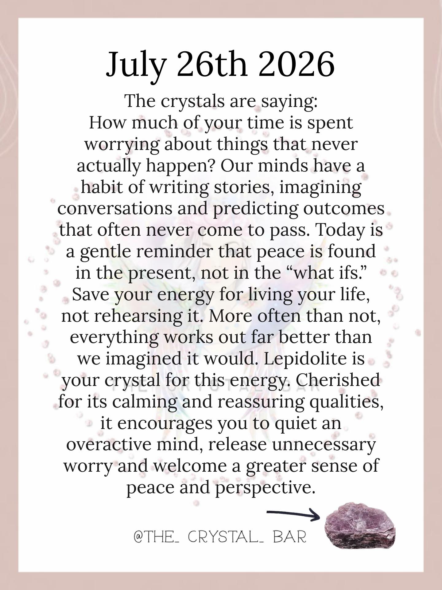 @The Crystal Bar