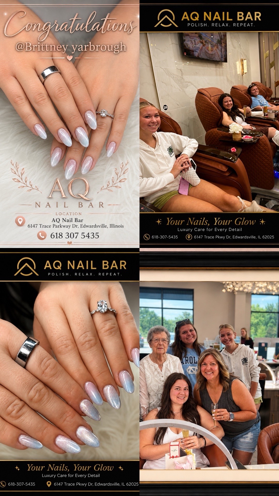 @AQ Nail Bar Edwardsville