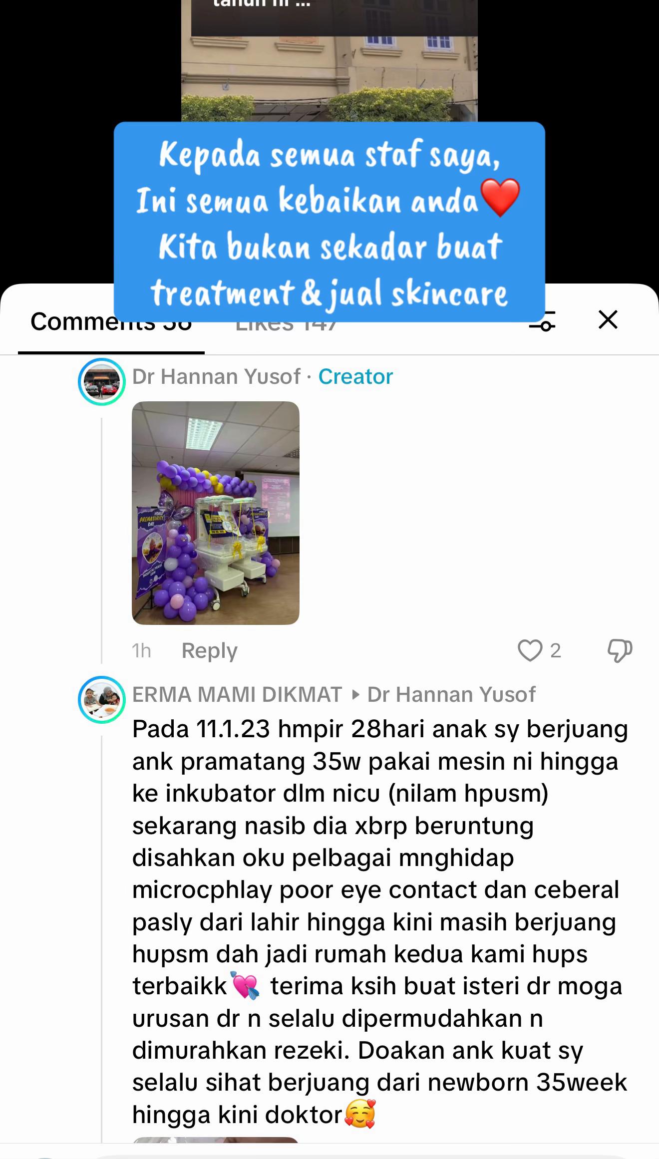 @Dr Hannan Yusof