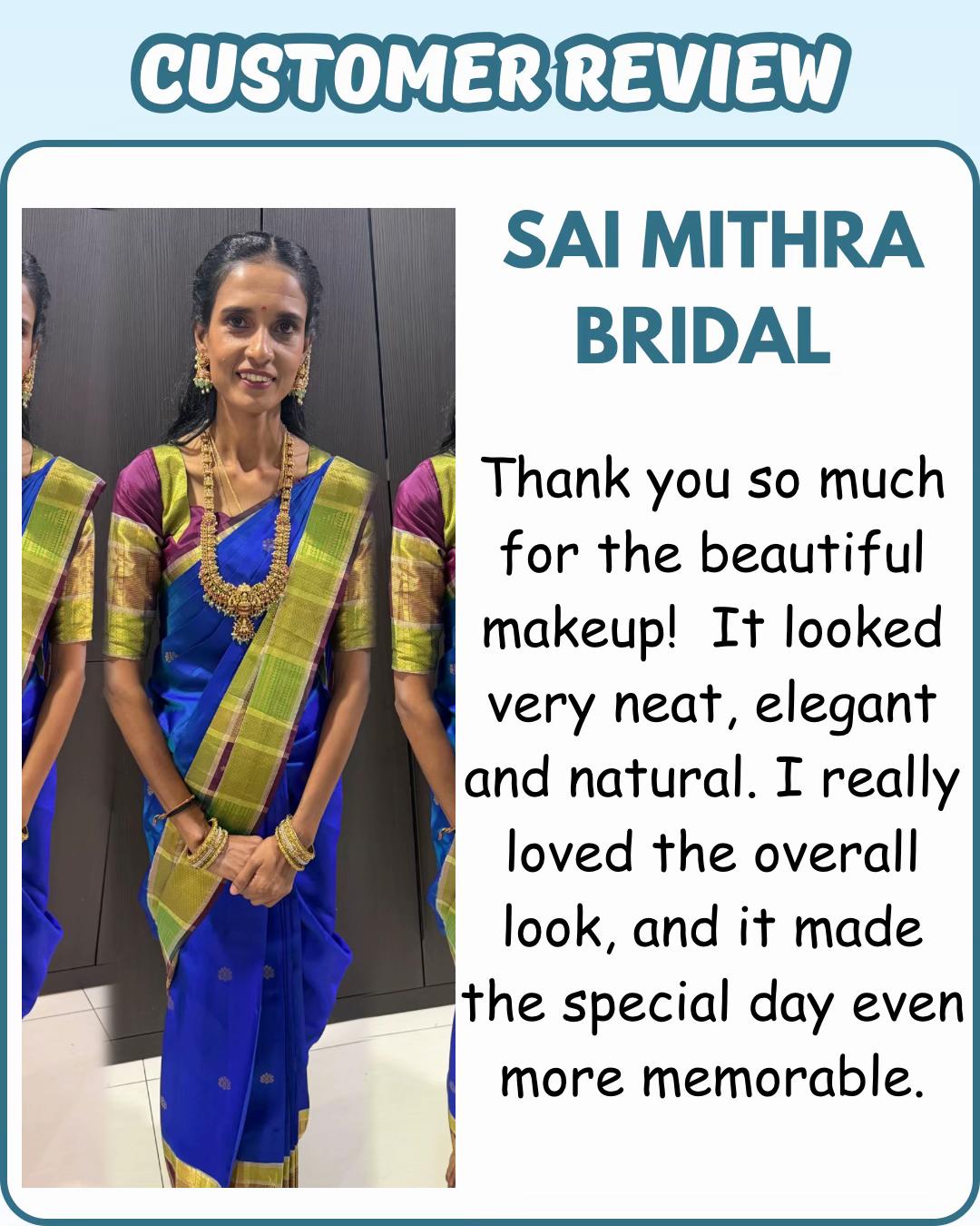 @SAI MITHRA BRIDAL FREELANCE