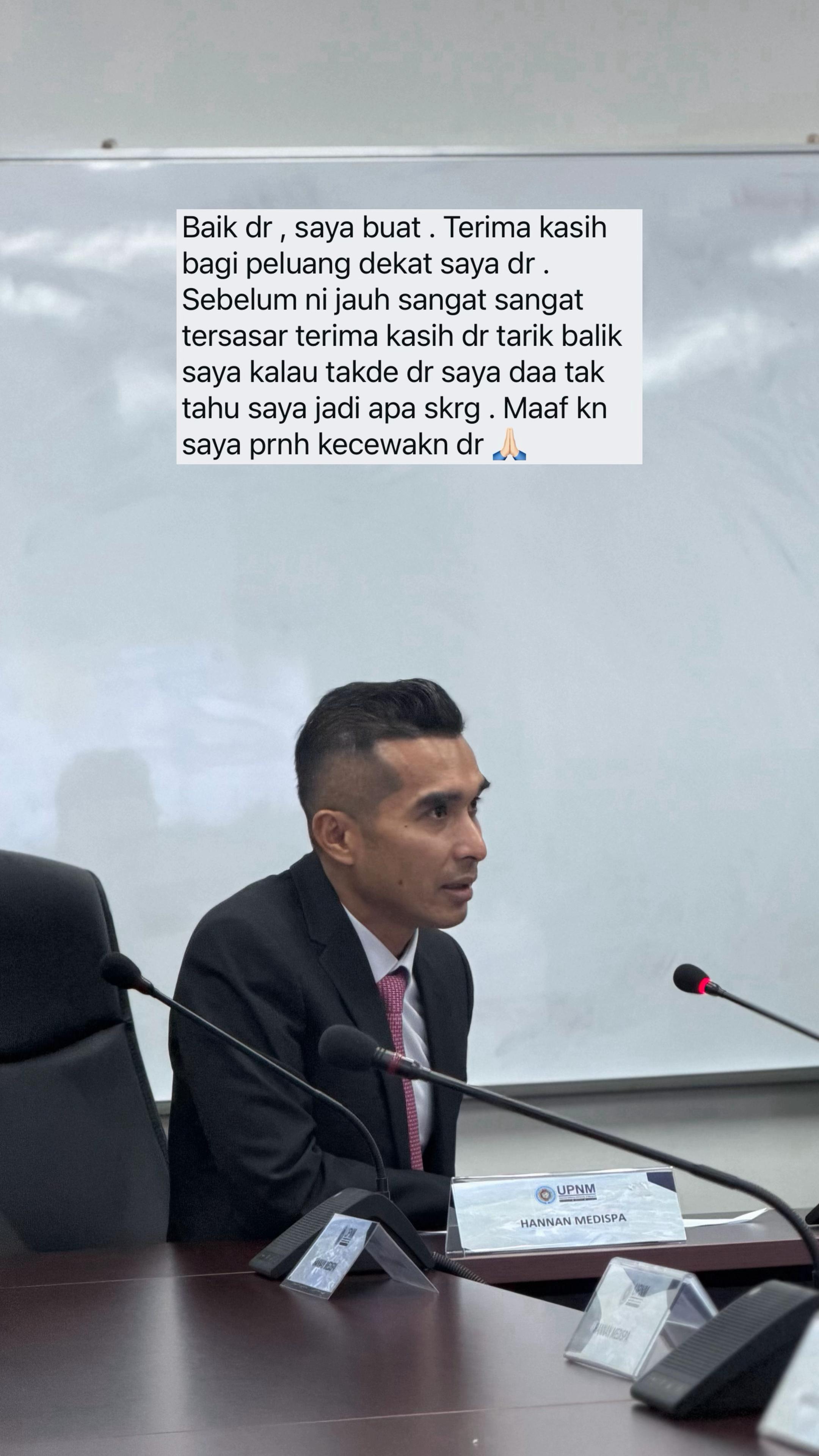 @Dr Hannan Yusof