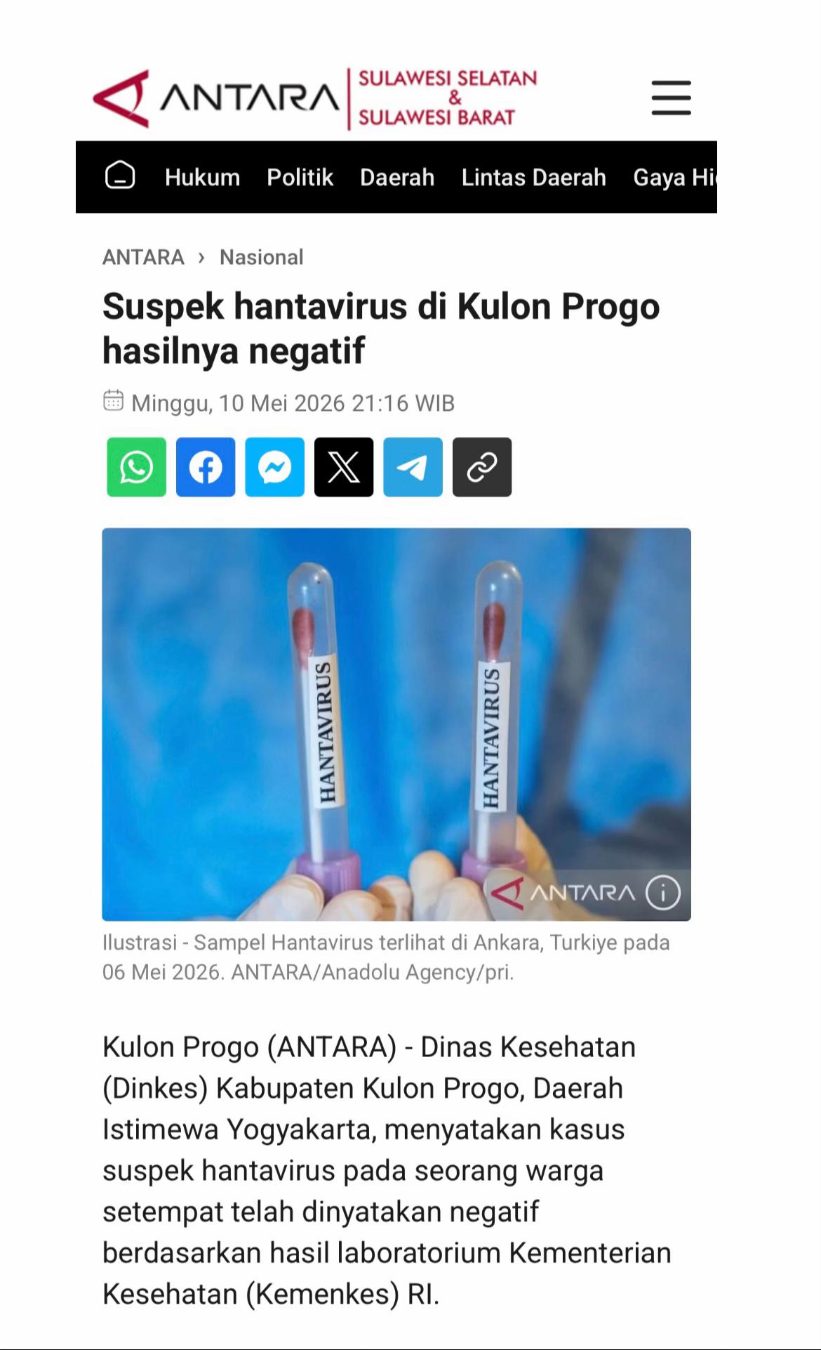 @AntaraSulsel