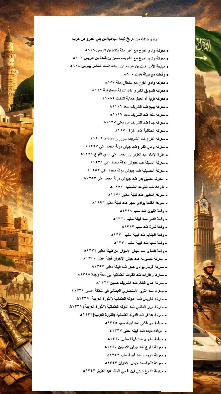@البـلادي تاريخ وأمجاد