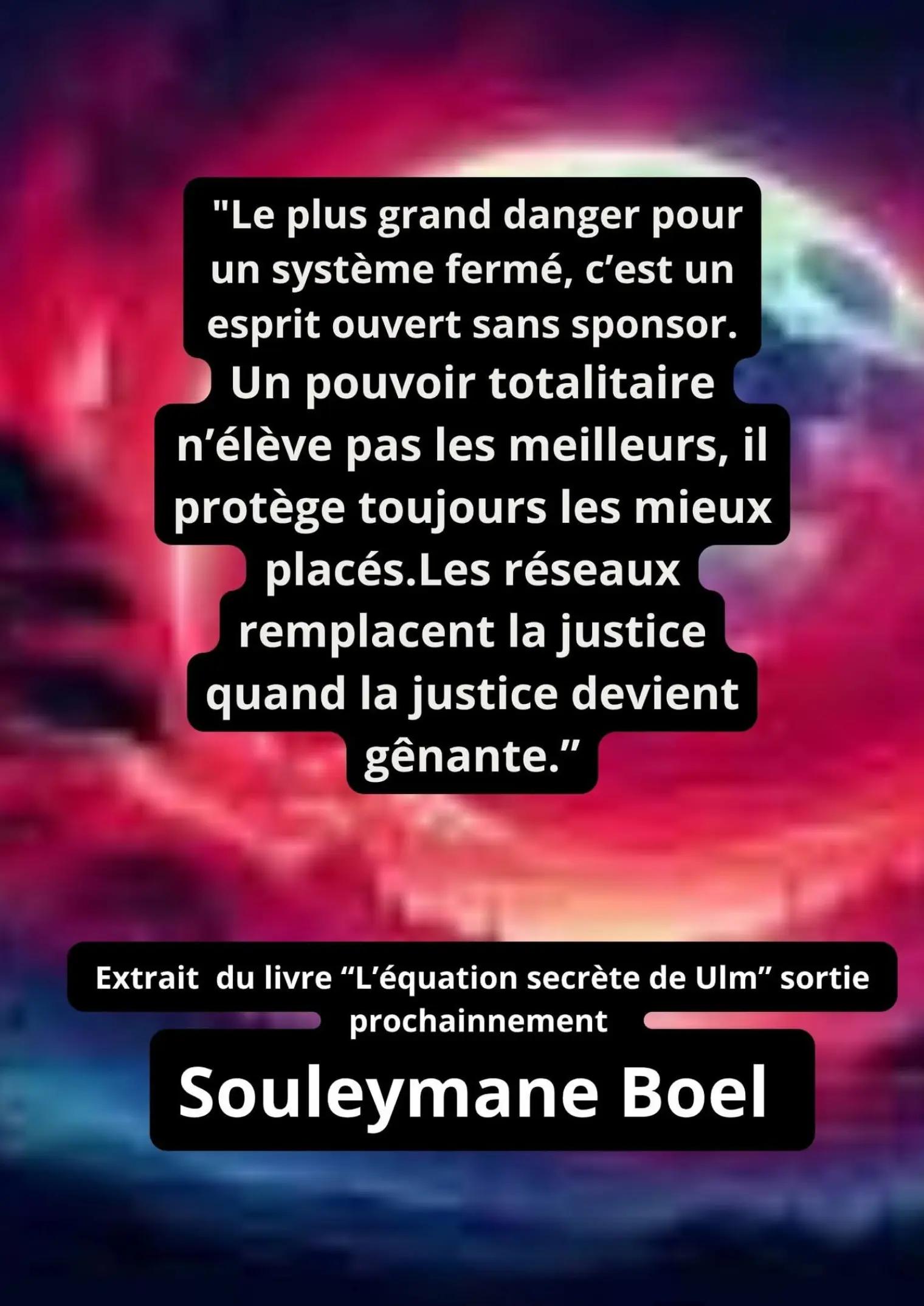 @Scenariste Souleymane Boël