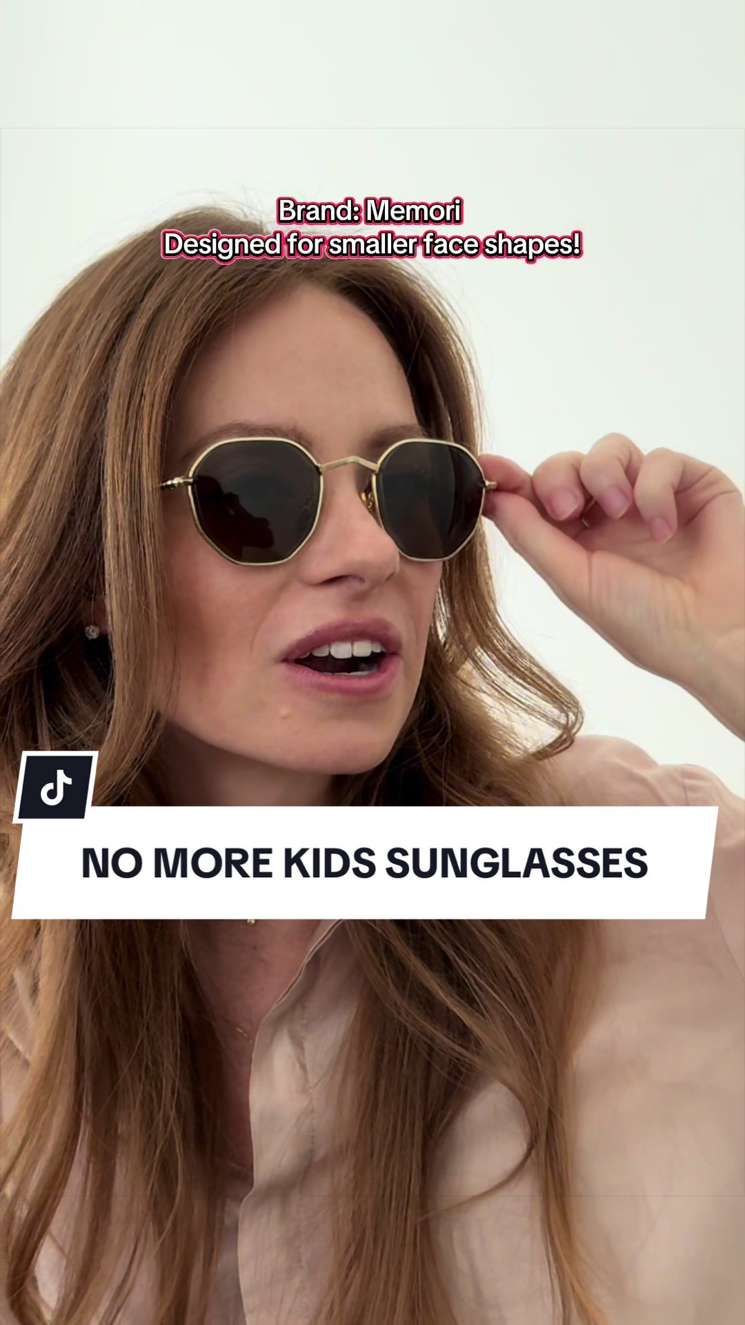 @MEMOR&Iacute; &bull;Narrow Fit Sunglasses
