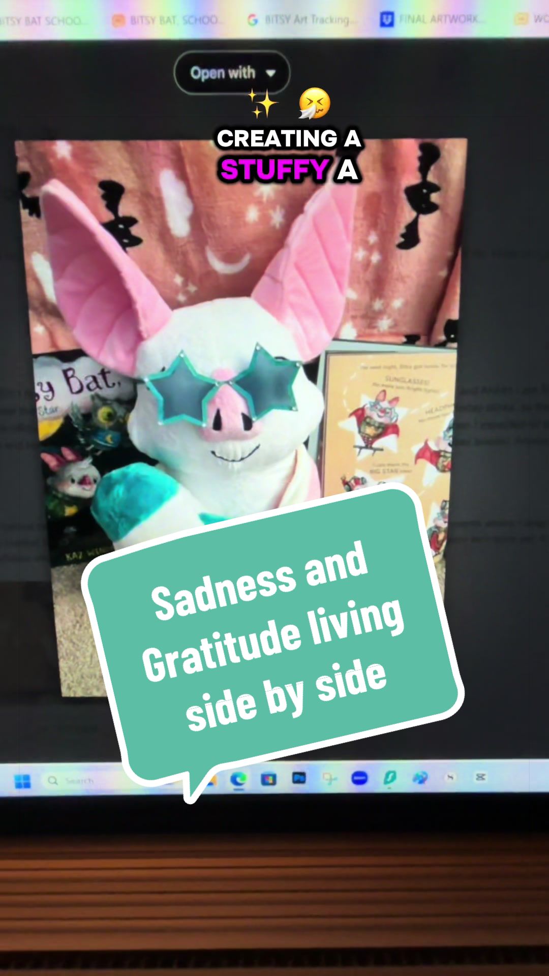 @Professor Kaz, Artist-Author