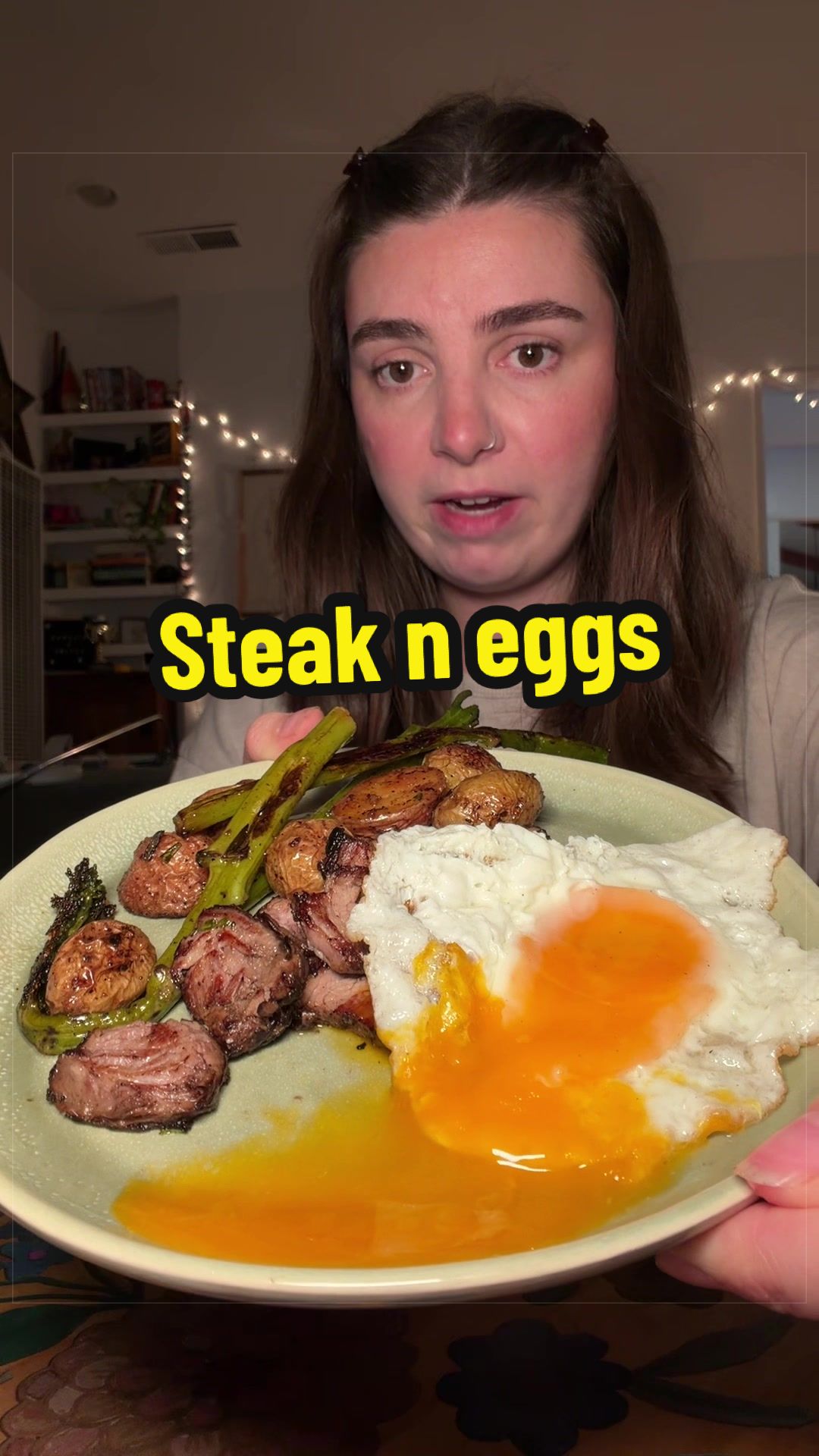 @mcKenna is eating