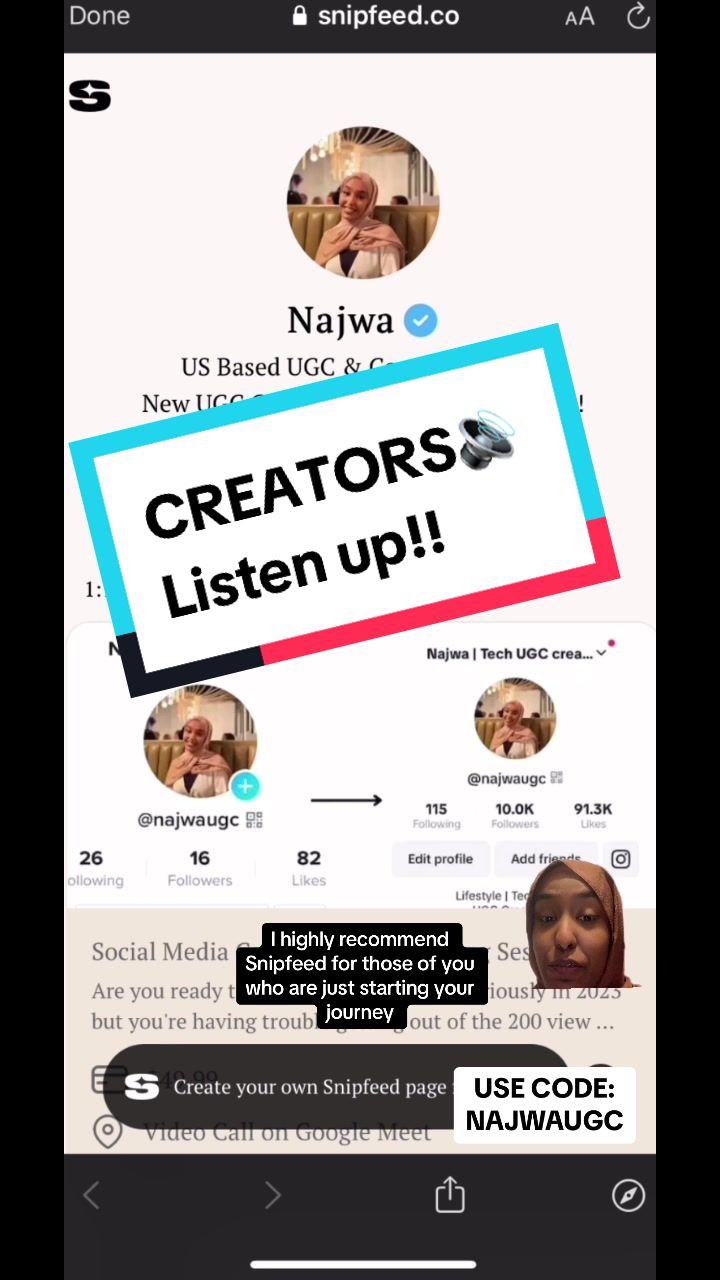 @Najwa | Tech UGC creator