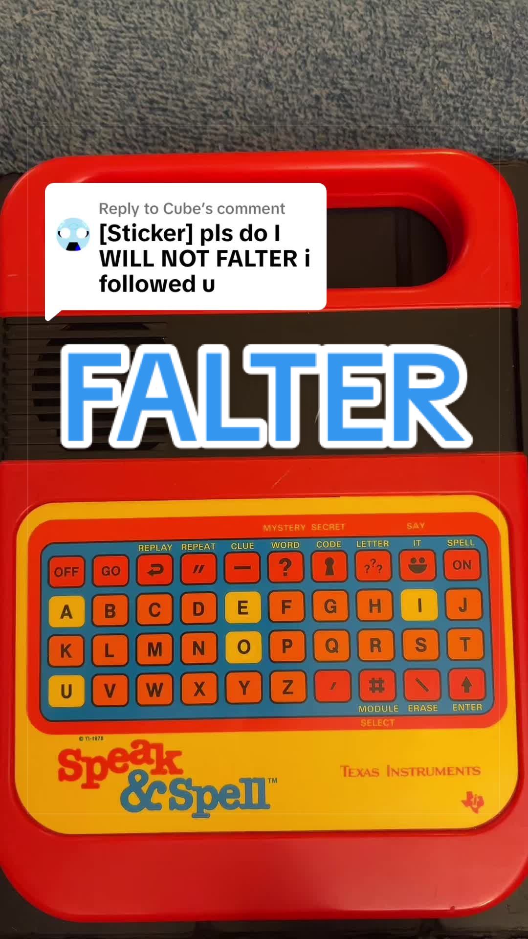 @SpeakAndSpell