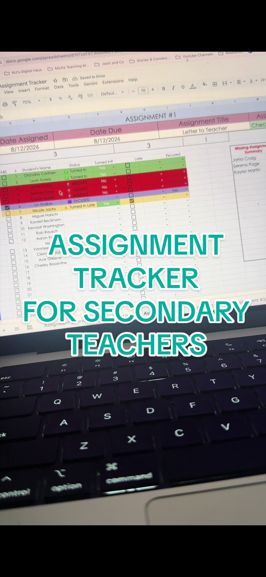 @Micha | teacher + tech