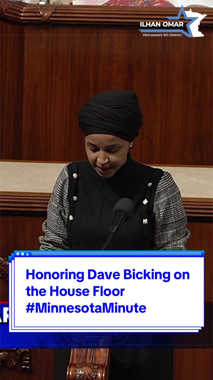 @Rep. Ilhan Omar