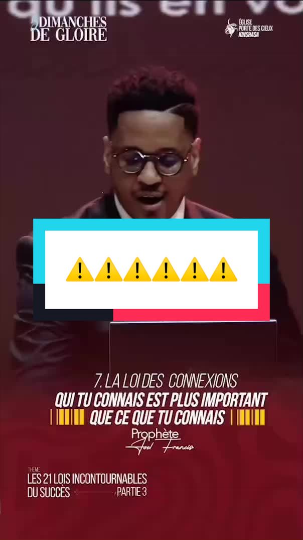 @Proph&egrave;te Jo&euml;l Francis Tatu