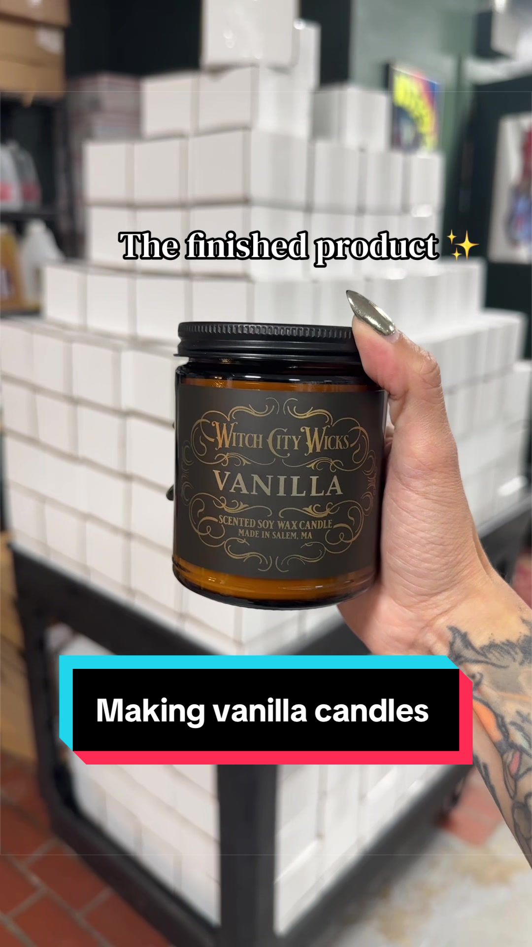 @Witch City Wicks shop